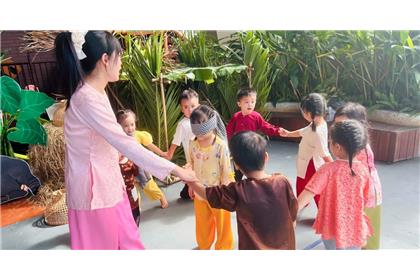 Các trò chơi dân gian phù hợp cho trẻ mầm non dịp Giỗ Tổ