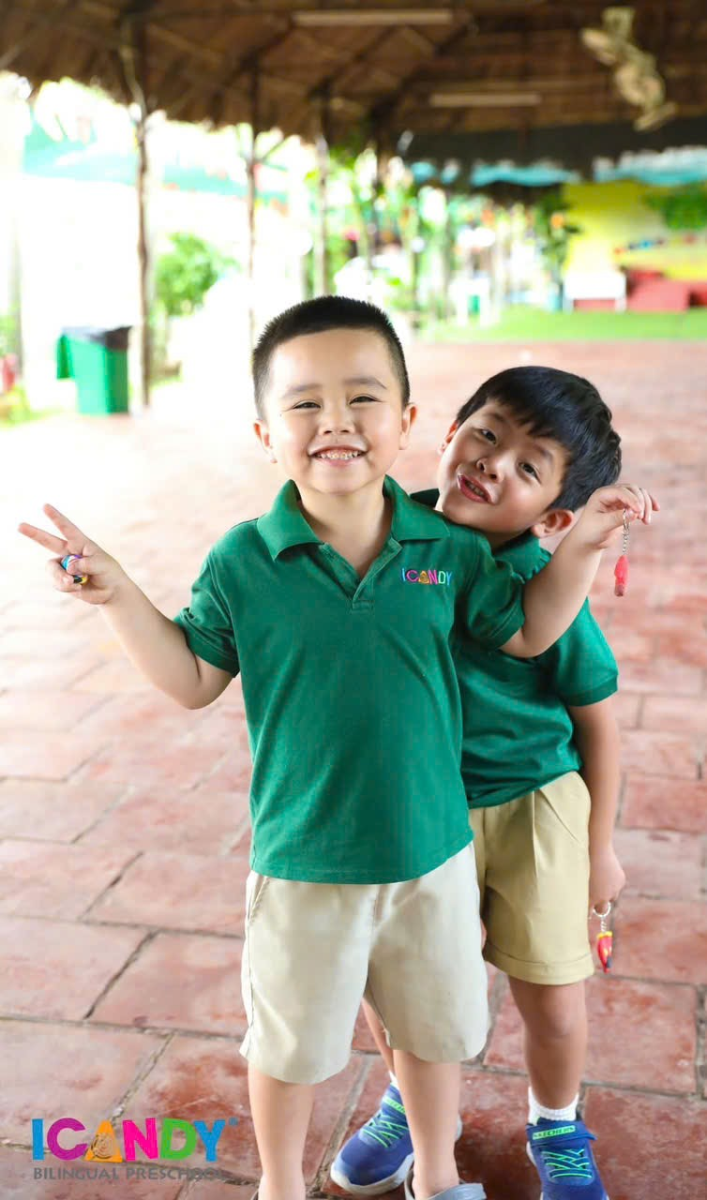 Tình bạn hồn nhiên và đáng yêu của các bé mầm non ICANDY Preschool