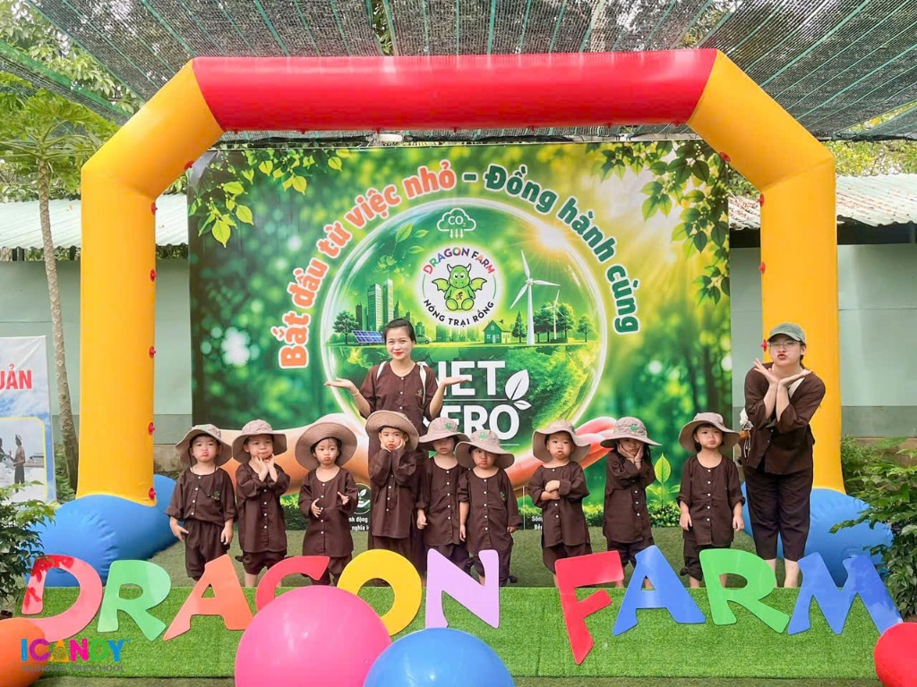 Học sinh ICANDY Preschool hào hứng trong chuyến dã ngoại trải nghiệm tại nông trại