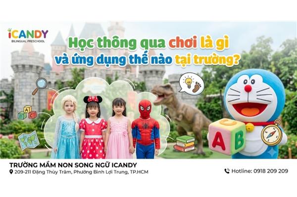 Học thông qua chơi là gì và ứng dụng thế nào tại trường?